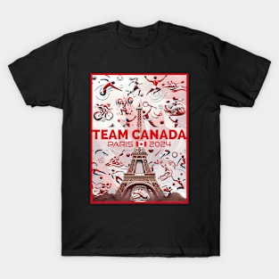 Team Canada - Paris 2024 T-Shirt